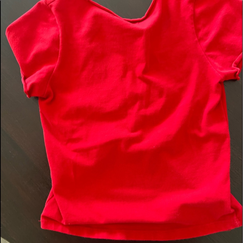 Brandy Melville Red crop top